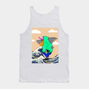 Baby shark sailor Tank Top